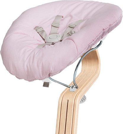 Nomi Baby Base 2.0 Bouncer - White with Pink Cushion - 18-8511006