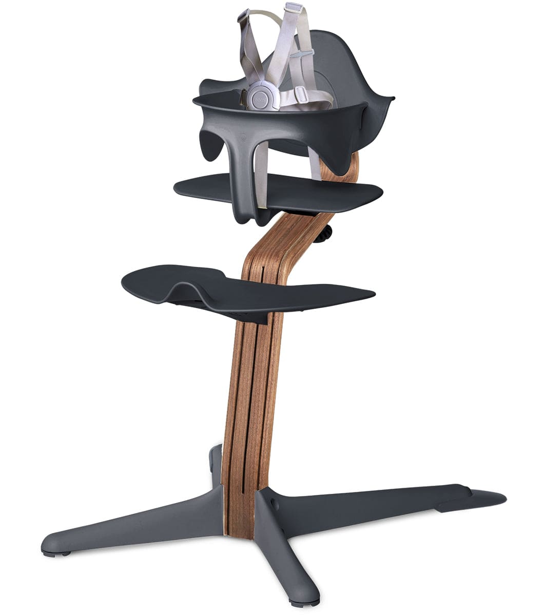 Nomi Highchair - Anthracite  /  Walnut - 18-2101092