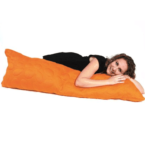Nook Pebble Body Pillow in Cloud - PIL-BOD-PEB-CLD