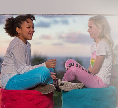 Nook Pebble Pouf - Poppy - POUF-POP