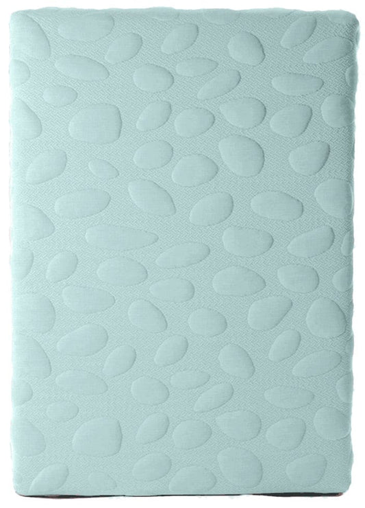 Nook Pebble Pure Mini Crib Mattress - Sea Glass - PEB-MIN-GLS