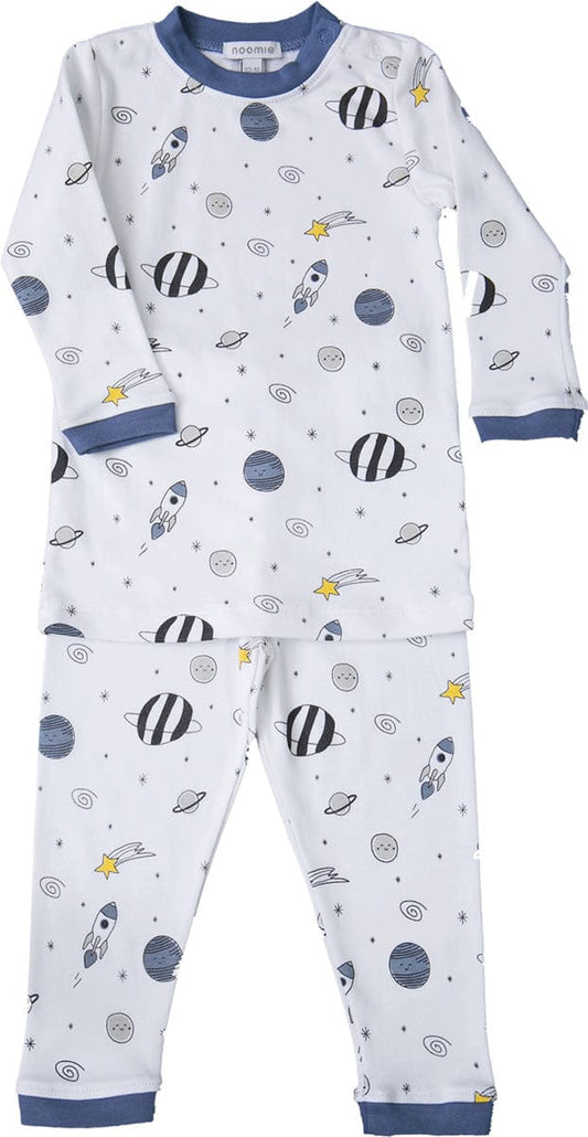 Noomie 2 Piece Pajamas - Blue Universe (3T) - 1812-63-3T