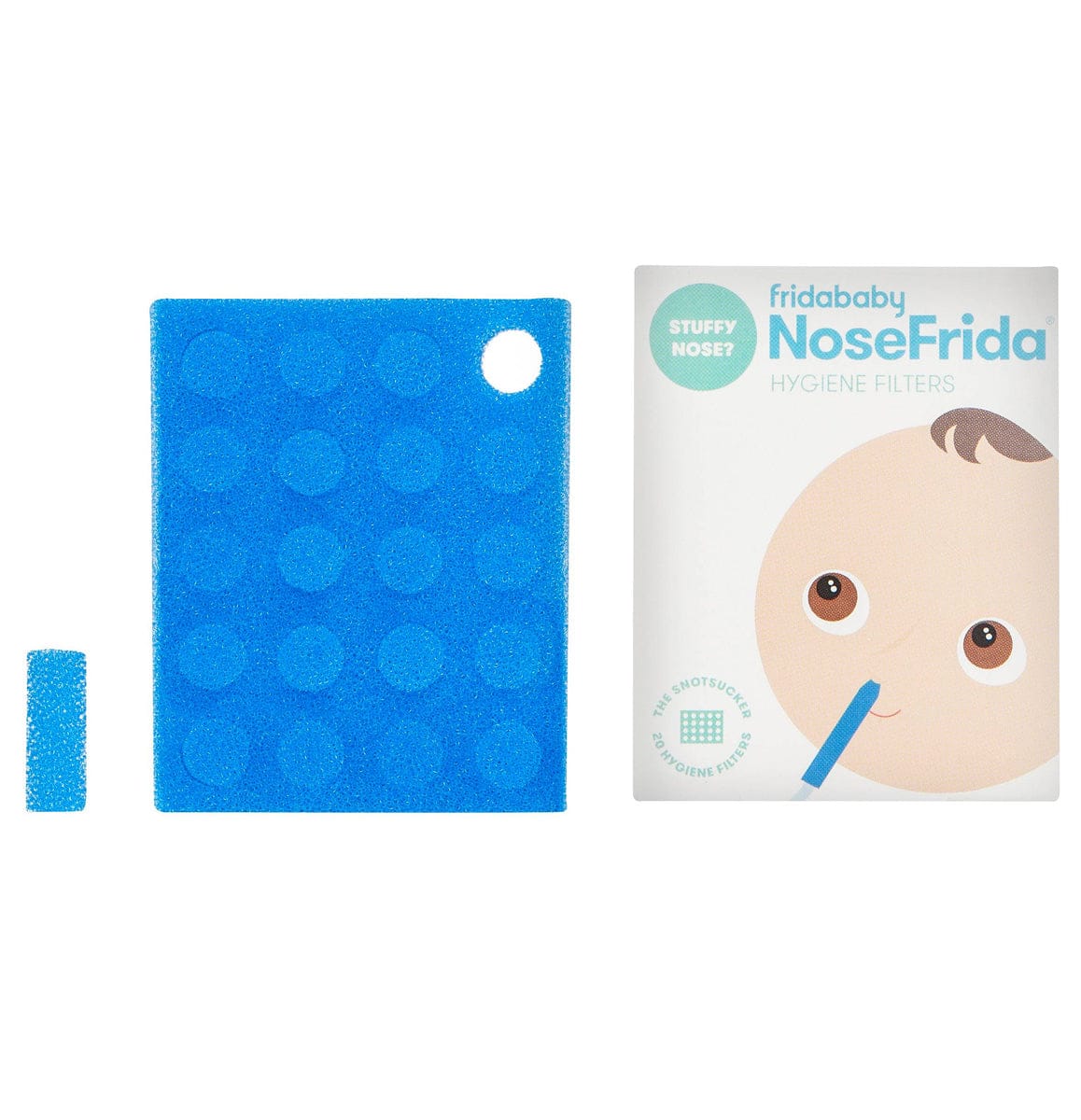 NoseFrida Replacement Filters - 20 Pack - NOSE-FILTERS