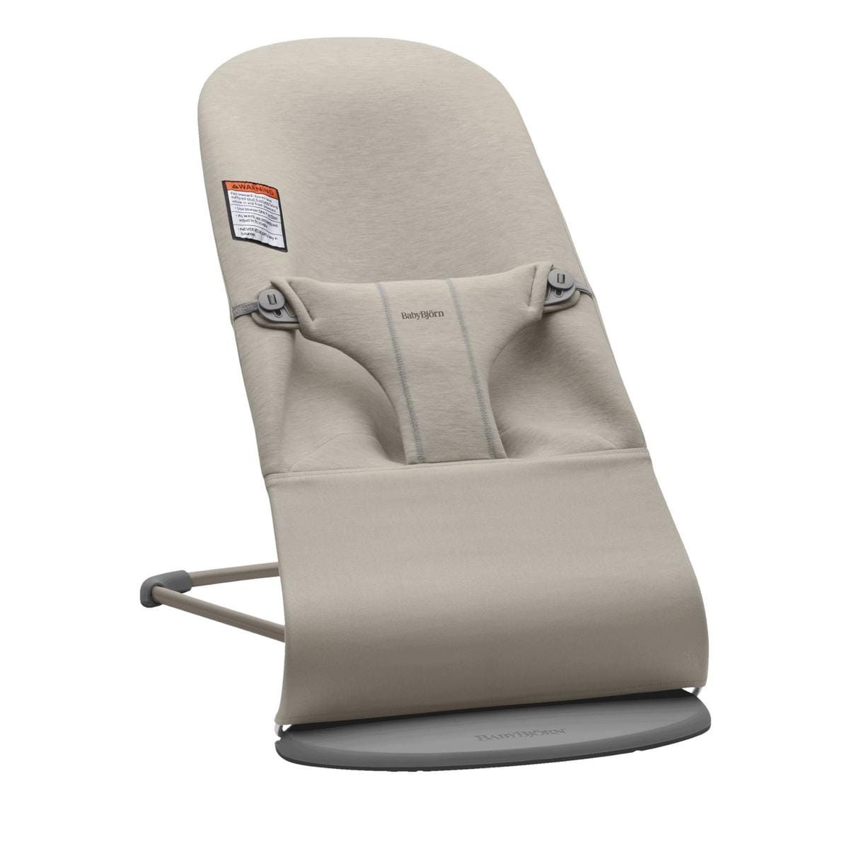 BabyBjörn Bouncer Bliss, 3D Jersery - Sand Gray