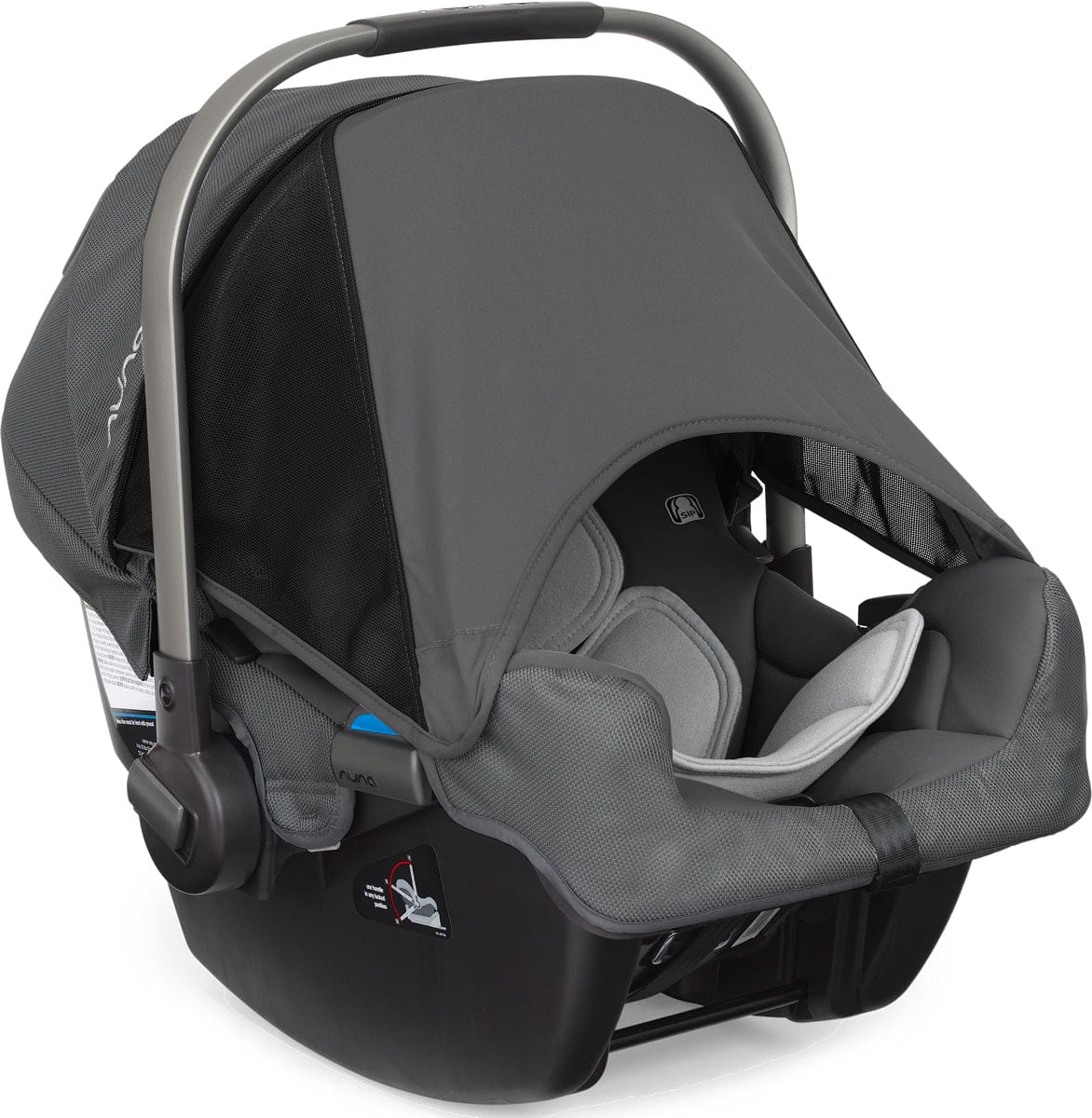 Nuna 2018 Pipa Infant Car Seat - Graphite - CF-02-006
