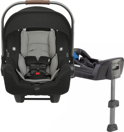 Nuna Pipa Lightweight Infant Car Seat with Load Leg - Caviar