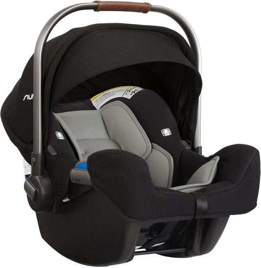 Nuna Pipa Lightweight Infant Car Seat with Load Leg - Caviar - CF03501CVR