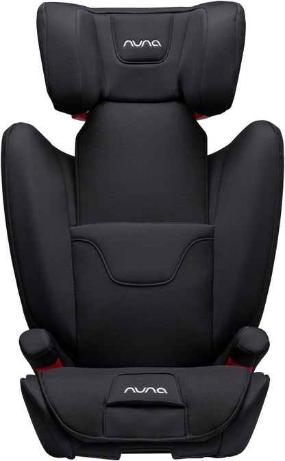 Nuna AACE Flame-Retardant Free Back Belt Positioning Booster Car Seat - Caviar - CS07007CVR