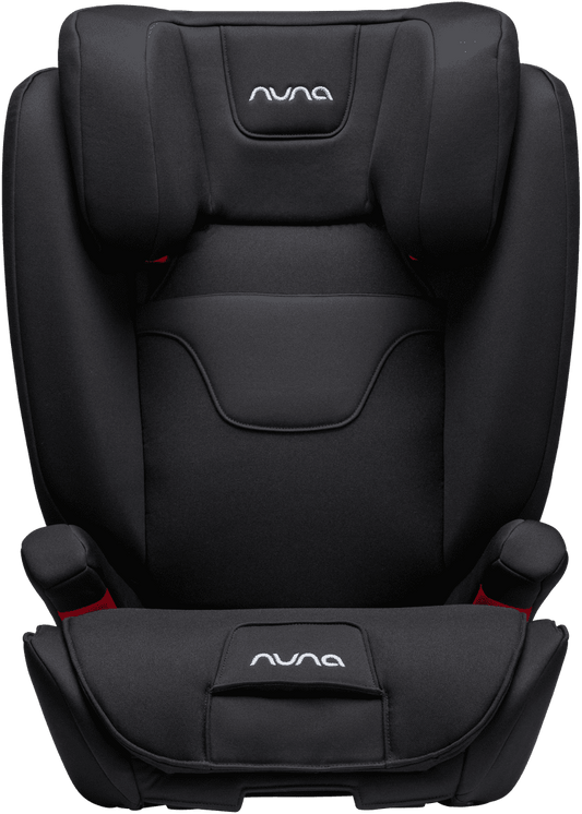 Nuna AACE Flame-Retardant Free Back Belt Positioning Booster Car Seat - Caviar - CS07007CVR