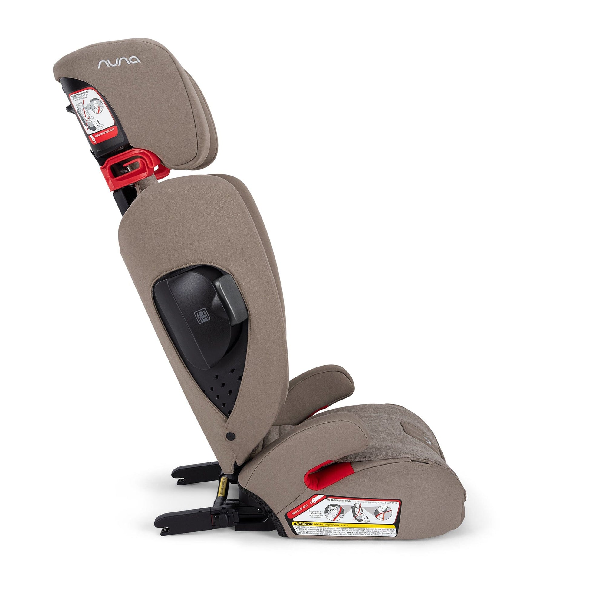 Nuna AACE Flame-Retardant Free High Back Belt Positioning Booster Car Seat - Cedar - CS07011CDR