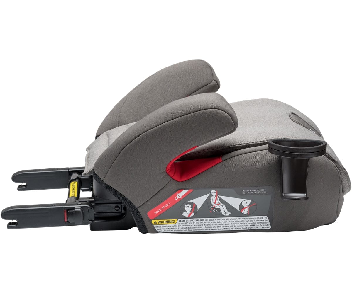Nuna AACE Flame-Retardant Free High Back Belt Positioning Booster Car Seat - Granite - CS07007GRN