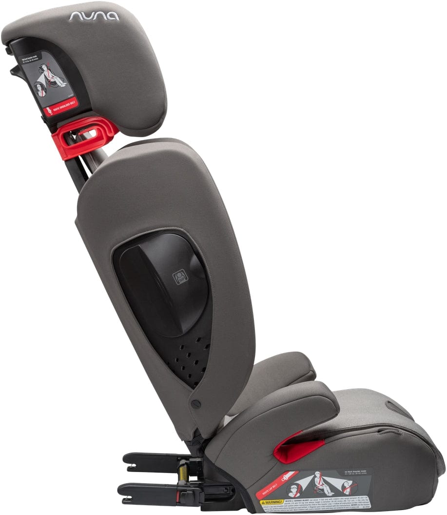Nuna AACE Flame-Retardant Free High Back Belt Positioning Booster Car Seat - Granite - CS07007GRN