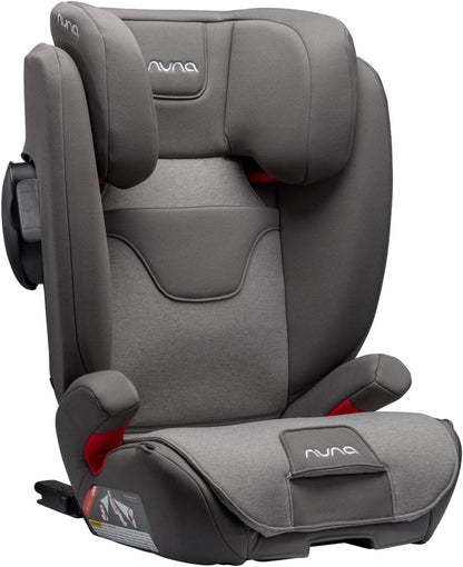 Nuna AACE Flame-Retardant Free High Back Belt Positioning Booster Car Seat - Granite - CS07007GRN