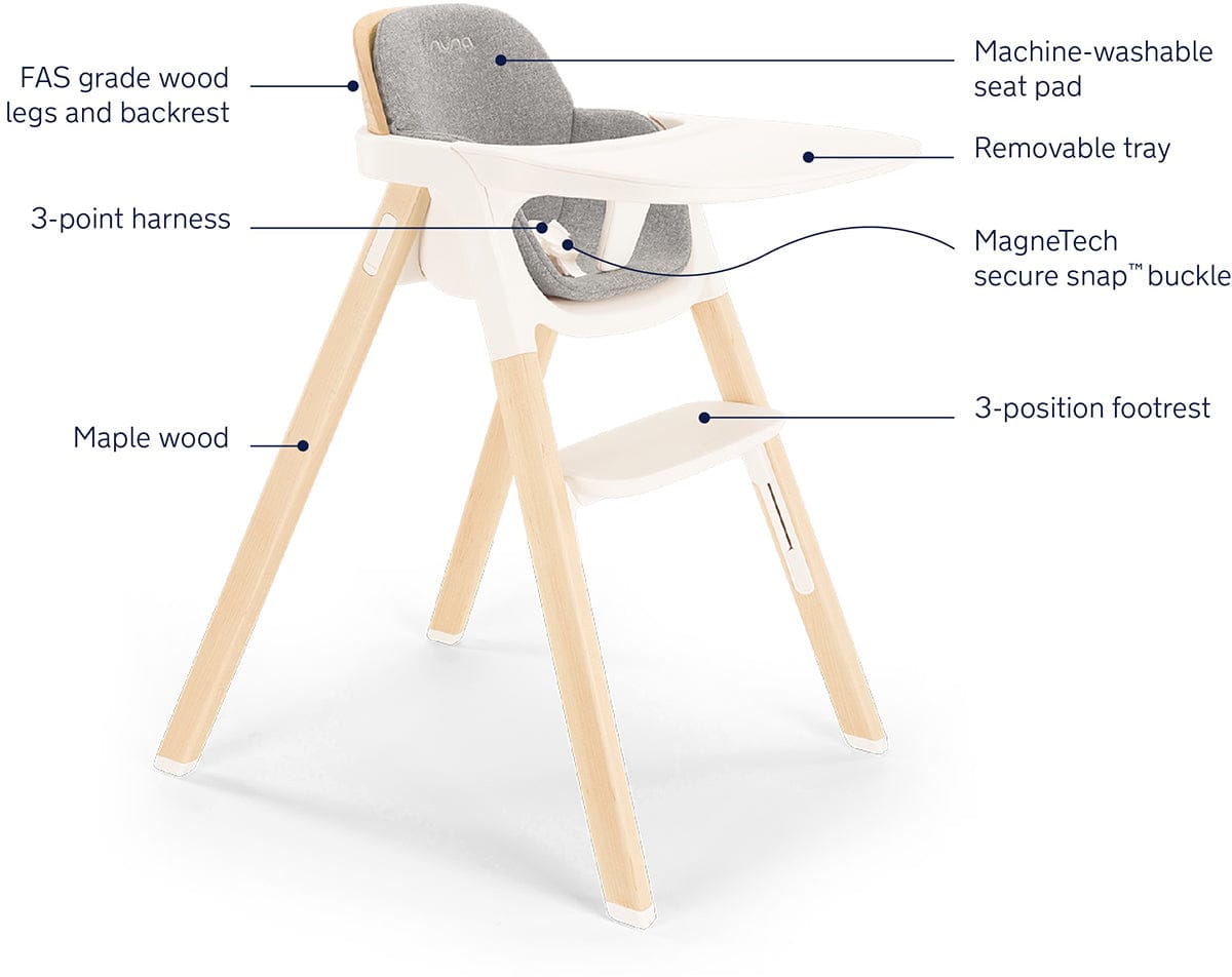 Nuna BRYN High Chair - Heritage - HC17101HRI