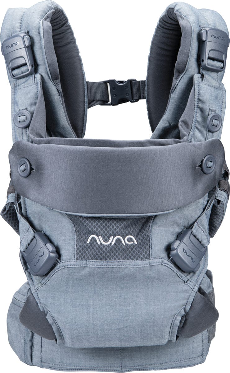 Nuna CUDL 4 in 1 Baby Carrier - Softened Denim - BC13902SDN