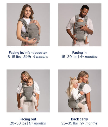 Nuna CUDL Clik 4 in 1 Baby Carrier - Denim - BC17200DNM
