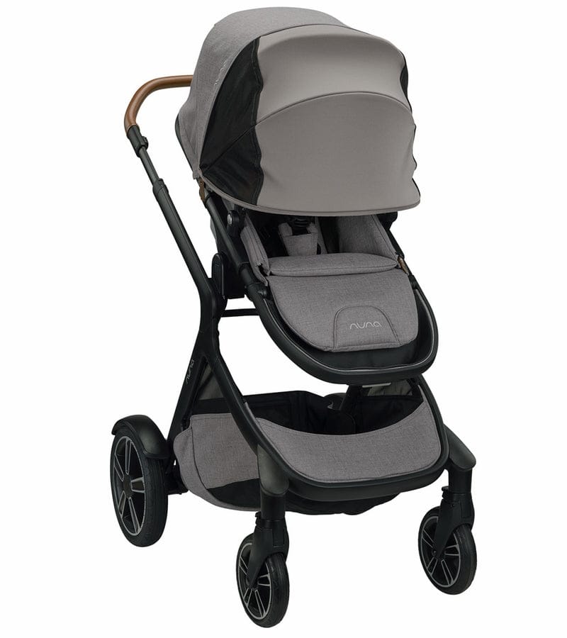 Nuna DEMI Grow Double Stroller Bundle - Frost - ST08110FRT-AC08107FRT