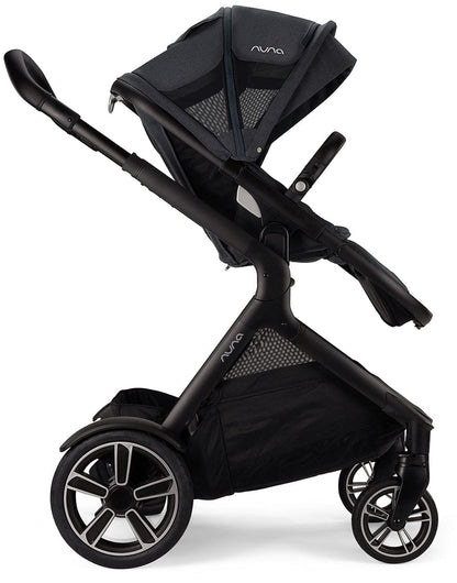 Nuna DEMI Grow Double Stroller with Aire Protect Canopy + Classic Canopy - Ocean - ST08120OCN-AC08116OCN
