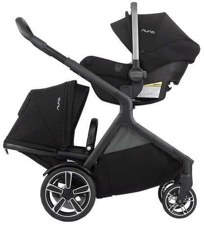 Nuna Demi Grow + Pipa Lite LX Travel System - Caviar - ST08101CVR-CF08501CVR