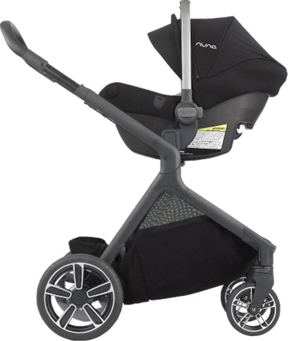 Nuna Demi Grow + Pipa Lite LX Travel System - Caviar - ST08101CVR-CF08501CVR