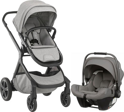 Nuna Demi Grow + Pipa Lite LX Travel System - Frost