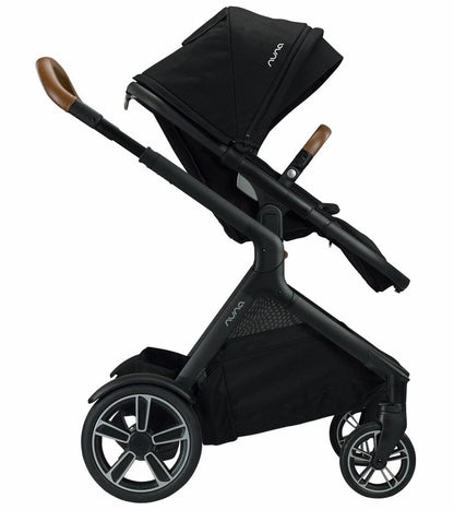 Nuna DEMI Grow Double Stroller Bundle - Caviar - ST08110CVR-AC08107CVR