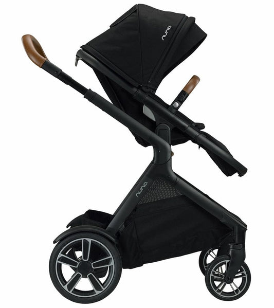 Nuna DEMI Grow Double Stroller Bundle - Caviar - ST08110CVR-AC08107CVR
