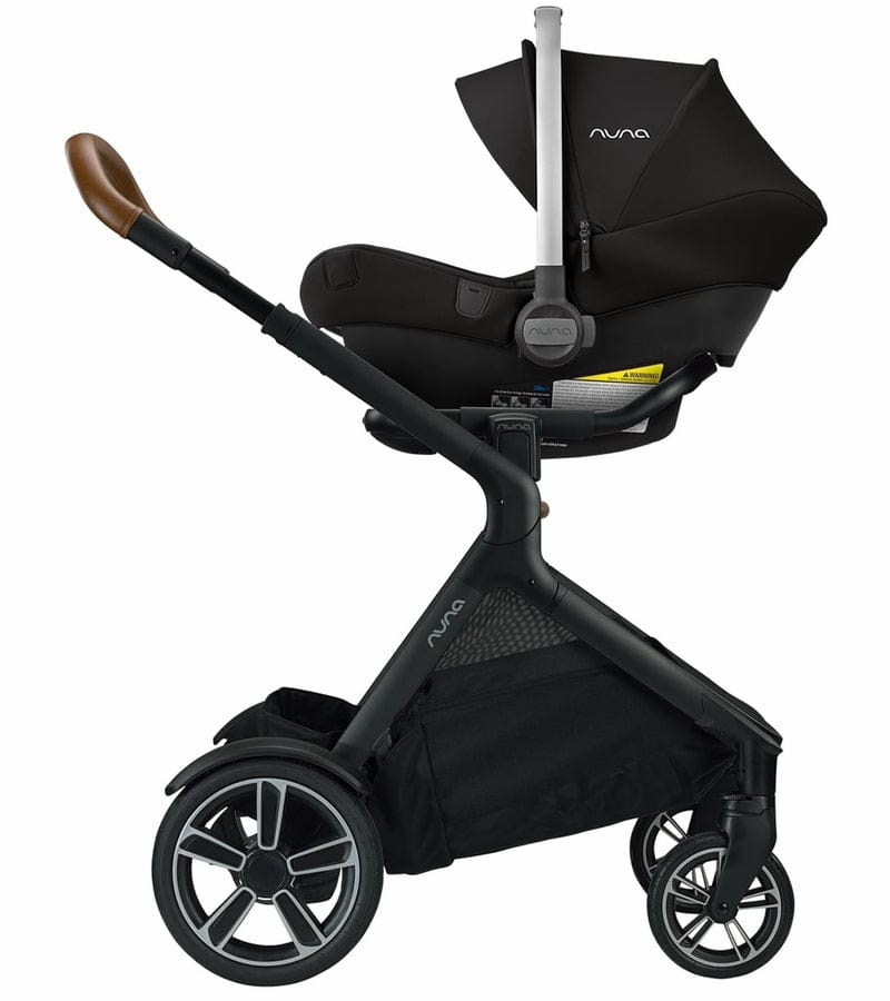 Nuna DEMI Grow + PIPA RX Travel System Bundle - Caviar/Caviar - ST08110CVR-CF12508600CVR