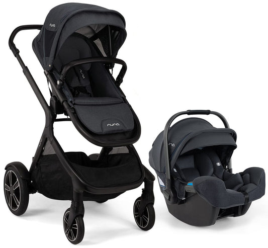 Nuna DEMI Grow + PIPA RX Travel System with Aire Protect Canopy + Classic Canopy - Ocean - ST08120OCN-CF12508601OCN