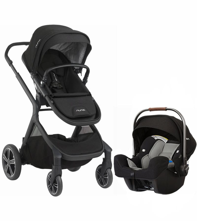 Nuna Demi Grow + Pipa Stroller - Caviar - ST08101CVR-CF03501CVR