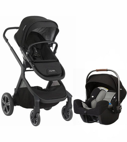 Nuna Demi Grow + Pipa Stroller - Caviar - ST08101CVR-CF03501CVR