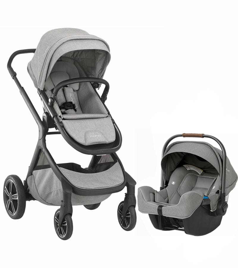 Nuna Demi Grow + Pipa Stroller - Frost - ST08101FRT-CF03501FRT