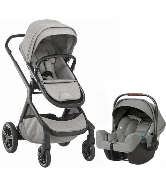 Nuna Demi Grow + Pipa Stroller - Frost - ST08101FRT-CF03501FRT