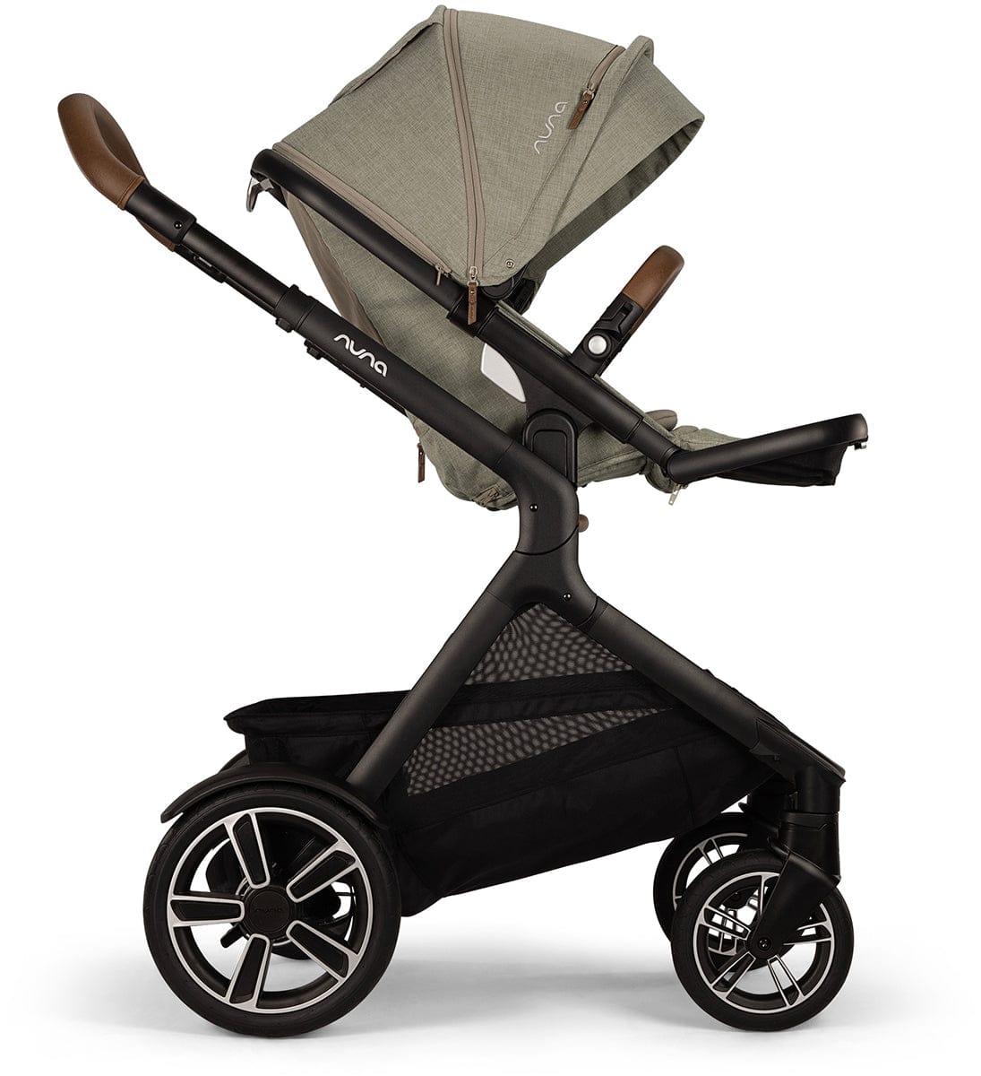 Nuna DEMI Next Stroller with Rider Board - Hazelwood - ST17902HAZ