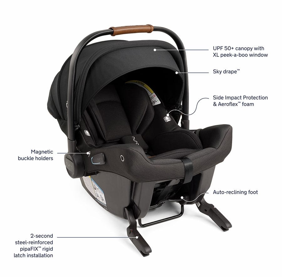 how to fold nuna pipa lite stroller Nuna DEMI Next Stroller with Rider Board + PIPA urbn Baseless Infant C – Albee Baby