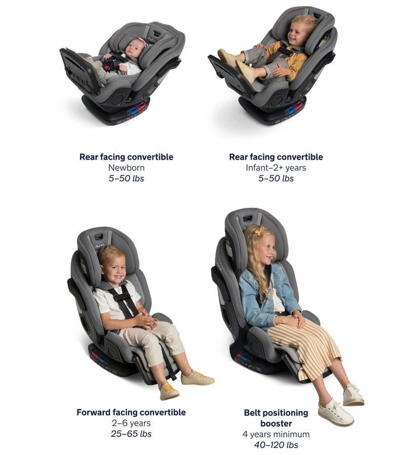 Nuna EXEC All-In-One Convertible Car Seat - Oak - CS09302OAK