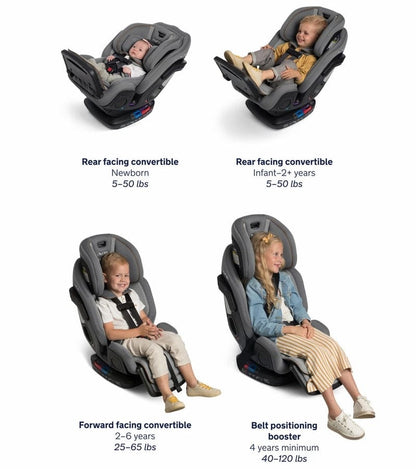 Nuna EXEC All-In-One Convertible Car Seat - Oak - CS09302OAK