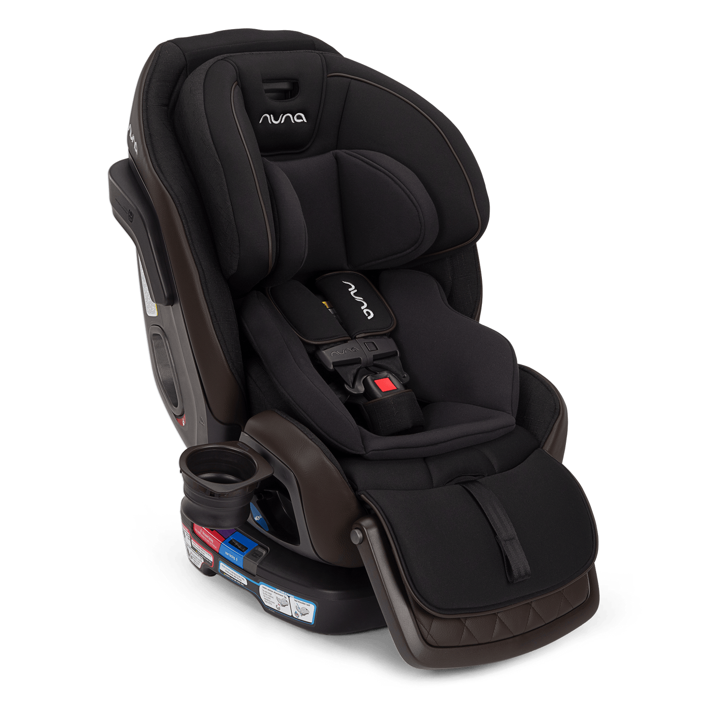 Nuna EXEC Next All-In-One Convertible Car Seat - Caviar / Chocolate - CS20500CCR