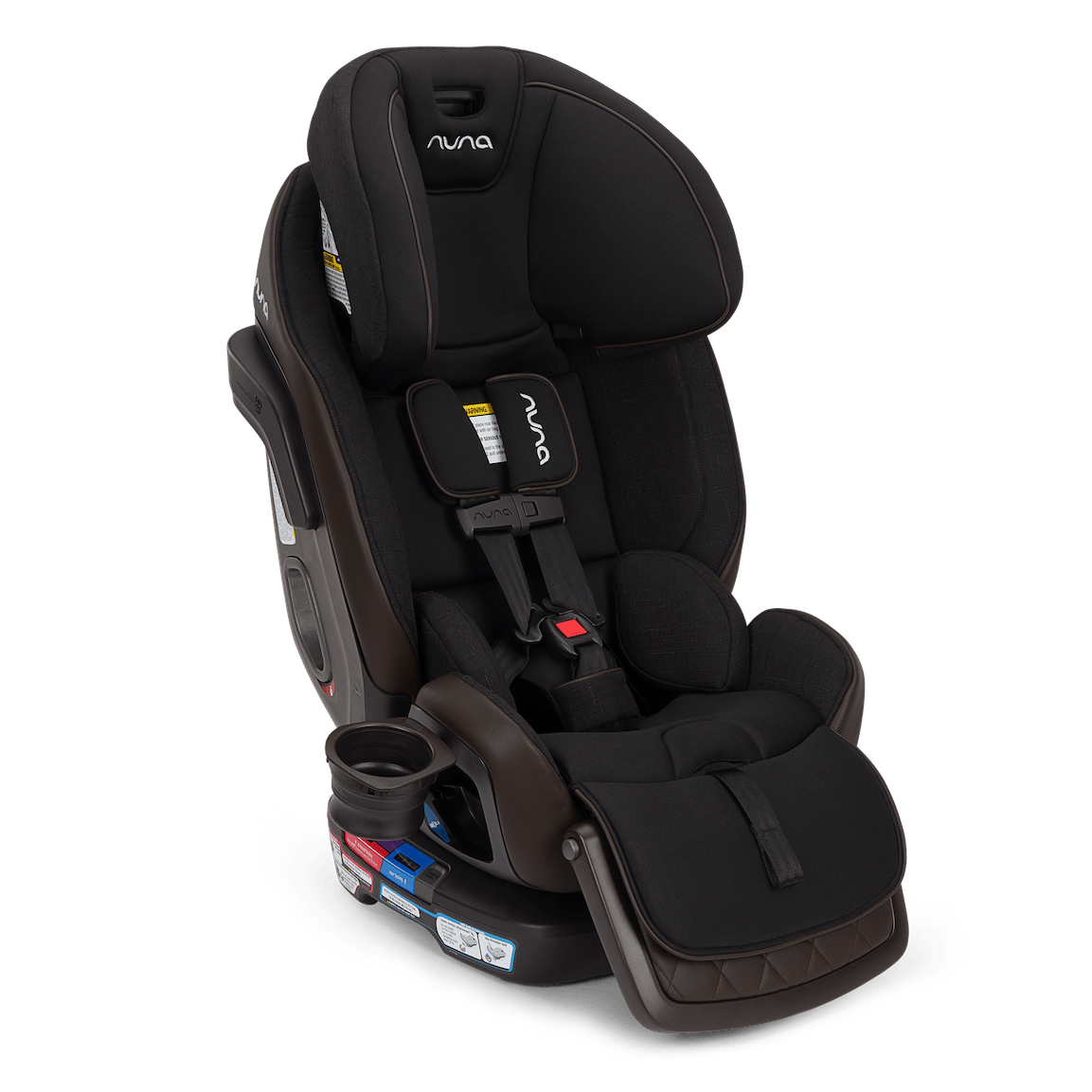 Nuna EXEC Next All-In-One Convertible Car Seat - Caviar / Chocolate - CS20500CCR