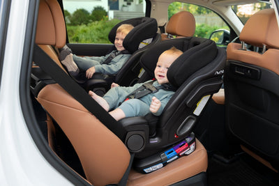Nuna EXEC Next All-In-One Convertible Car Seat - Caviar / Chocolate - CS20500CCR