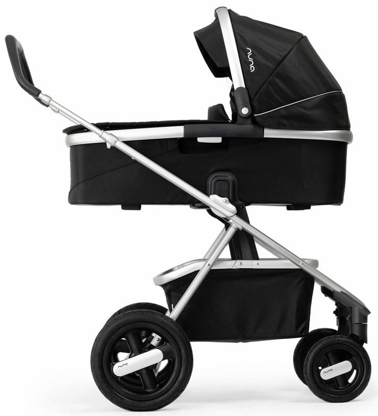 Nuna Ivvi Stroller & Bassinet - Graphite/Caviar - ST-CC-007