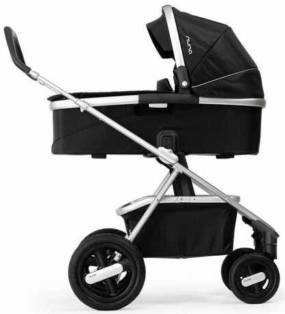 Nuna Ivvi Stroller & Bassinet - Graphite/Caviar - ST-CC-007