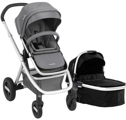 Nuna Ivvi Stroller & Bassinet - Graphite/Caviar - ST-CC-007