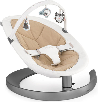 Nuna Leaf Curv Bouncer (Organic Cotton Insert) - Bisque