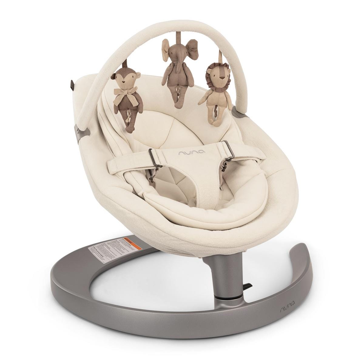 Nuna Leaf Grow Baby Seat & Rocker - Cloud - SE10320CLO