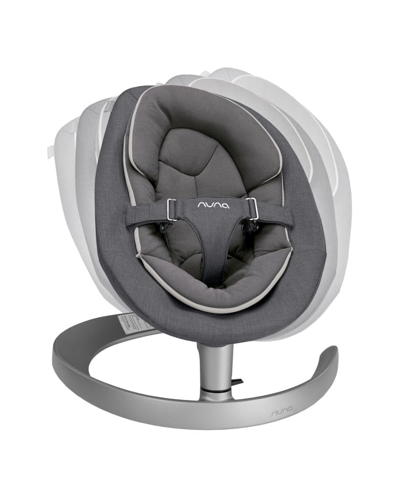 Nuna Leaf Grow Baby Seat & Rocker - Granite - SE10307GRN