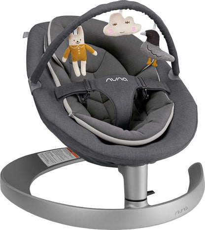 Nuna Leaf Grow Baby Seat & Rocker - Granite - SE10307GRN
