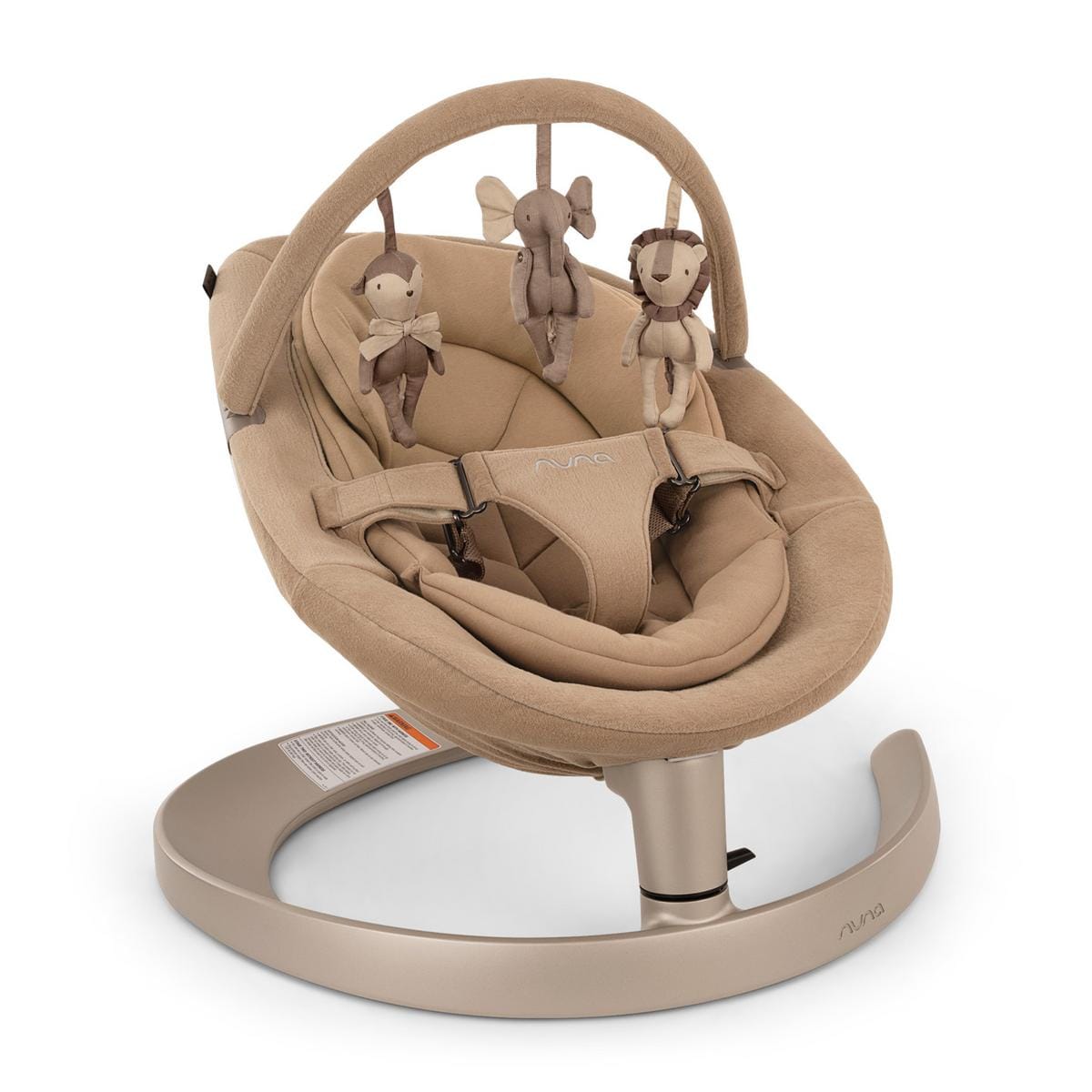 Nuna Leaf Grow Baby Seat & Rocker - Teddy - SE10320TED