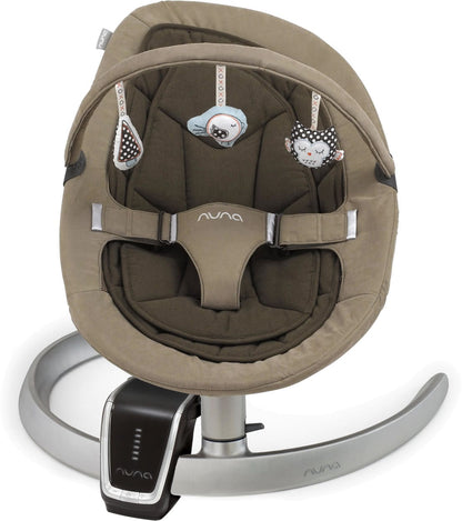 Nuna Leaf Luxx Curv Bouncer & Wind Bundle - Almond - SE-04-019-WD