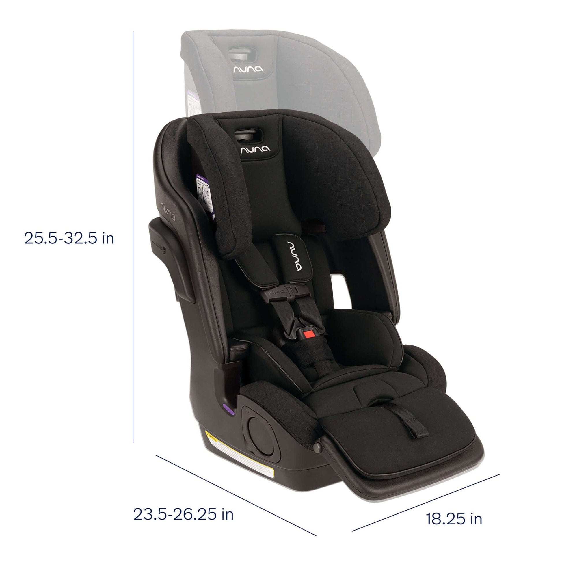 Nuna LUMN Harness to Booster Car Seat - Caviar - CS15400CVR